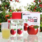 장수 생 사과즙 120ml (30포/50포) 100% 순수 착즙원액/아기 사과주스